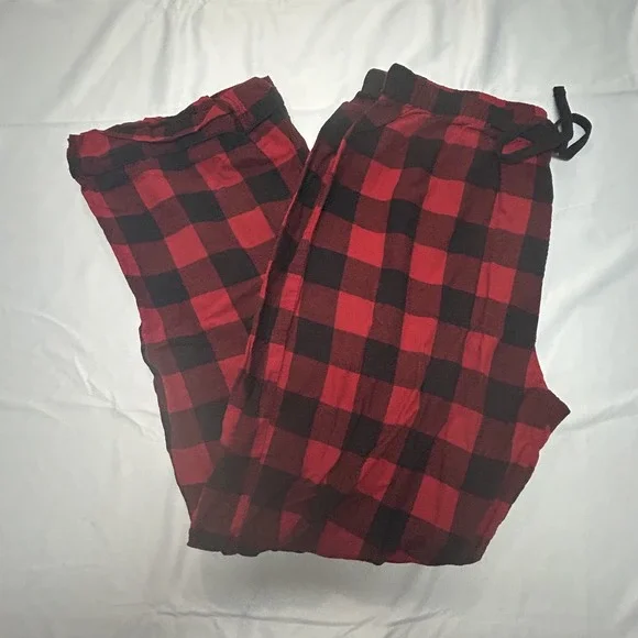 Target Wondershop men's Christmas red buffalo plaid pajamas pjs set size medium - Picture 10 of 10